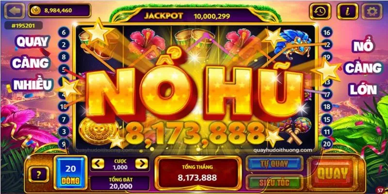 Những game slot được ưa chuộng